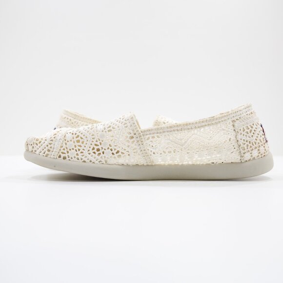 Bobs from Skechers Dream Catcher Ivory Lace Lightweight Slip On Flats - 7.5 - Picture 5 of 7